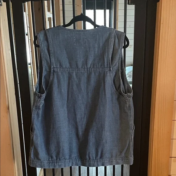 Universal Thread Blue Denim Vest - Picture 4 of 4